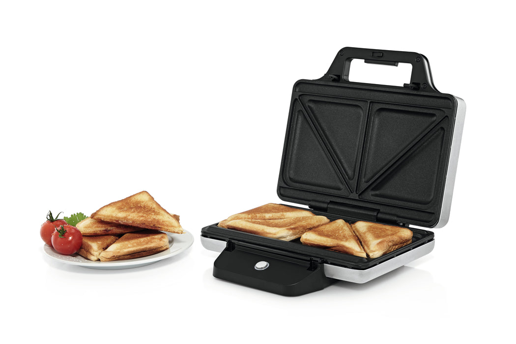 EAN 4211129128728 - WMF 0415150011 sandwichera 800 W Negro, Plata imagen 3