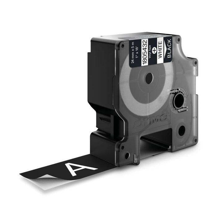 EAN 0071701059888 - DYMO 1805432 cinta para impresora de etiquetas Blanco sobre negro imagen 4