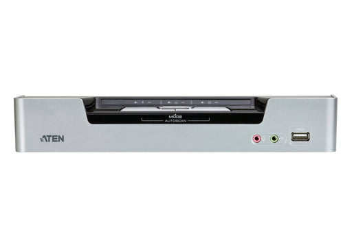 EAN 0672792004261 - ATEN CS1642A interruptor KVM Montaje en rack Negro, Plata imagen 2