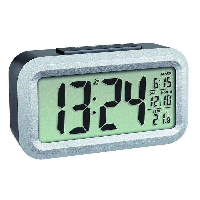 EAN 4009816033352 - TFA-Dostmann LUMIO PLUS Reloj despertador digital Negro, Plata imagen 1