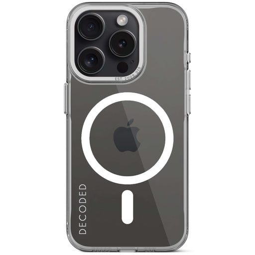 EAN 8720593010713 - Decoded D24IPO15PBCT2TT funda para teléfono móvil 15,5 cm (6.1") Transparente imagen 1