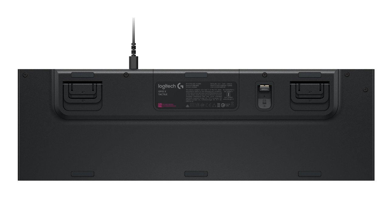 EAN 5099206124592 - Logitech G G915 X teclado Juego USB QWERTZ Alemán Negro imagen 5