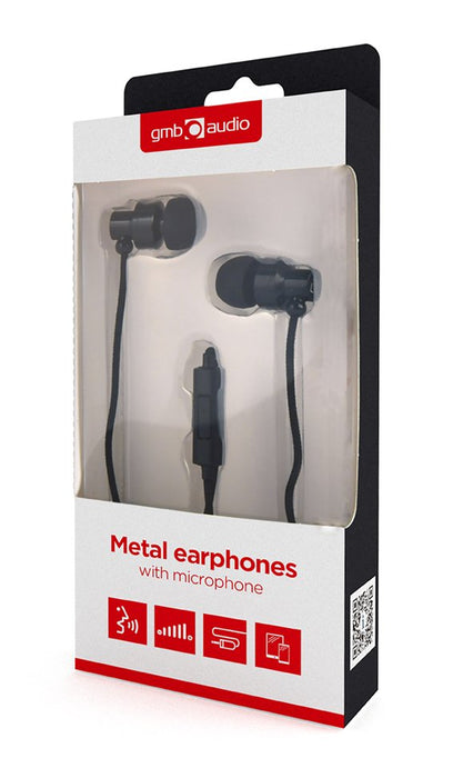 EAN 8716309096546 - Gembird GMB Audio MHS-EP-CDG-B auricular y casco Auriculares Alámbrico Dentro de oído Llamadas/Música Neg imagen 3