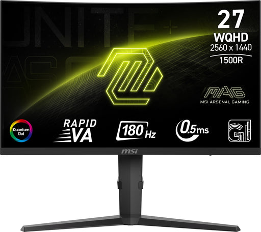 EAN 4711377191838 - MSI MAG 275CQRF QD E2 pantalla para PC 68,6 cm (27") 2560 x 1440 Pixeles Wide Quad HD Negro imagen 2