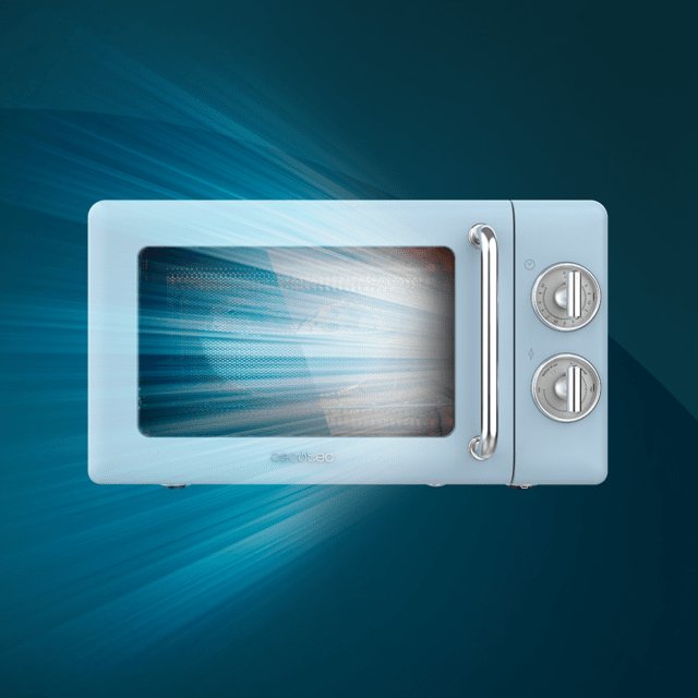EAN 8435484017060 - Cecotec ProClean 3110 Retro Azul Microondas con grill Encimera 20 L 700 W imagen 4