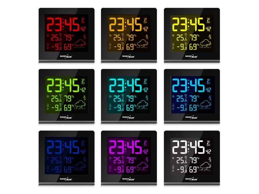 EAN 5902211108559 - Greenblue 51193 Negro, Blanco LCD Batería imagen 4