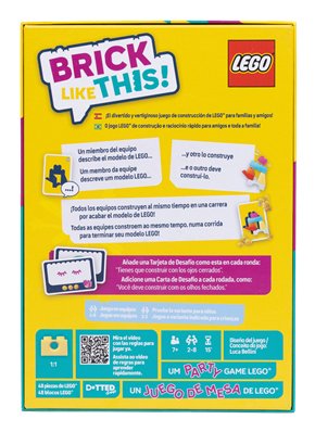 EAN 5704339006362 - Asmodee Brick Like This! Brick Like This! 15 min Juego De Cartas Lógico imagen 5