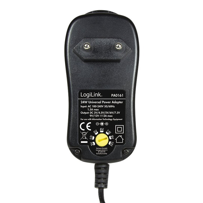 EAN 4052792047097 - LogiLink PA0161 adaptador e inversor de corriente Interior 24 W Negro imagen 8