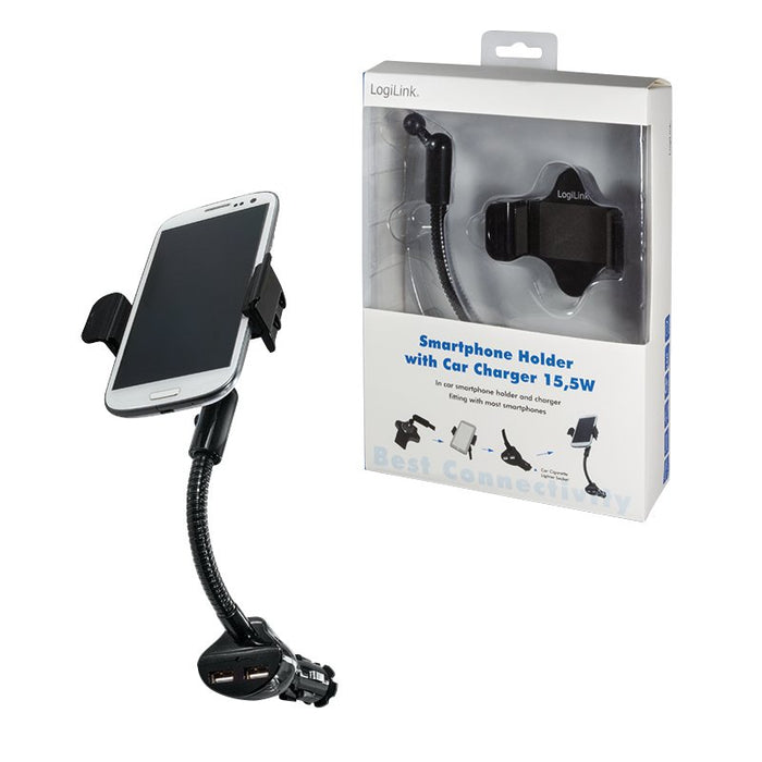 EAN 4052792037456 - LogiLink PA0121 soporte Soporte activo para teléfono móvil Teléfono móvil/smartphone Negro imagen 9