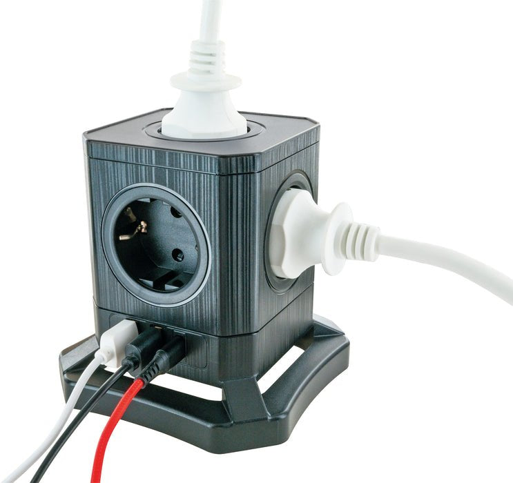 EAN 4004005039108 - Schwaiger STLB3520 base múltiple 5 salidas AC Interior Negro imagen 5