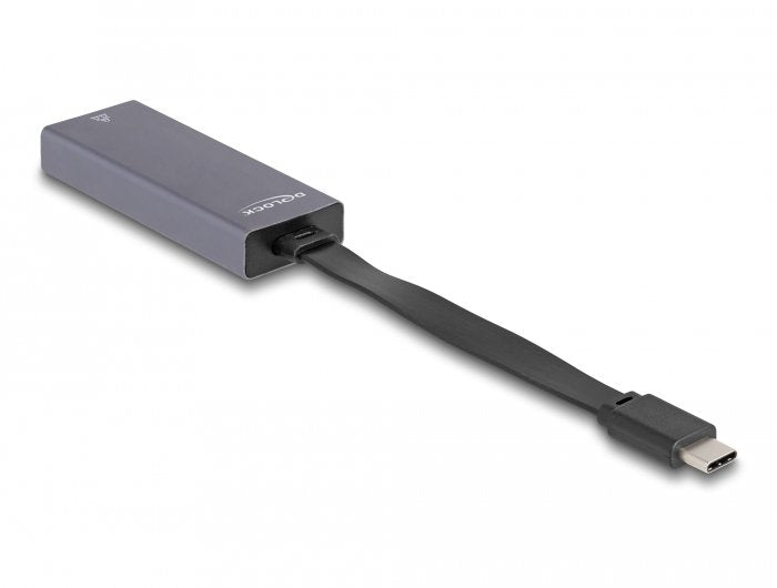 EAN 4043619662487 - DeLOCK 66248 cambiador de género para cable RJ-45 USB C Gris imagen 1