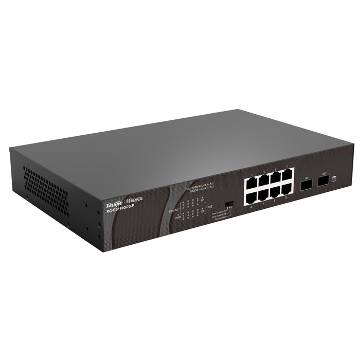 EAN 6971693271623 - Ruijie Networks RG-ES110GDS-P switch No administrado Gigabit Ethernet (10/100/1000) Energía sobre Etherne imagen 2