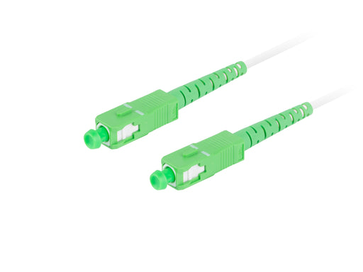 EAN 5901969430769 - Lanberg FO-SASA-SS31-0200-WH Cable de fibra óptica e InfiniBand 20 m SC Blanco imagen 2