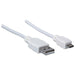 EAN 0766623324069 - Manhattan 324069 cable USB USB 2.0 1,8 m USB A Micro-USB B Blanco imagen 2
