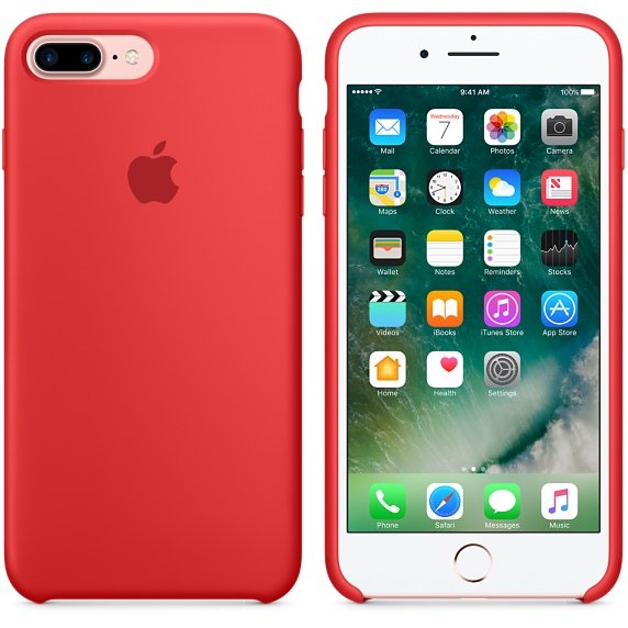 EAN 0190198000682 - Apple MMQV2ZM/A funda para teléfono móvil 14 cm (5.5") Funda blanda Rojo imagen 6