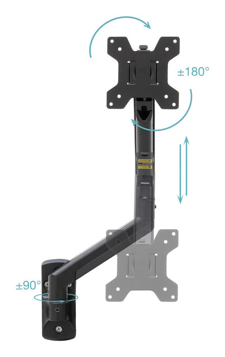 EAN 8433281016491 - TooQ LP1334TNR-B soporte para monitor 86,4 cm (34") Escritorio Blanco imagen 3