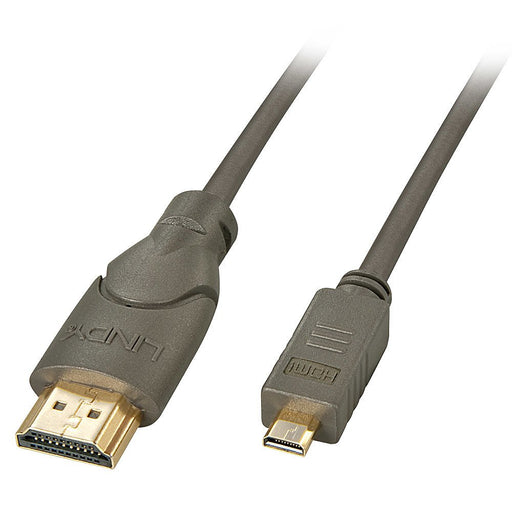 EAN 4002888413534 - Lindy 41353 cable HDMI 2 m HDMI tipo A (Estándar) HDMI tipo D (Micro) Negro, Oro imagen 1
