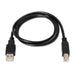 EAN 8436574700046 - AISENS A101-0005 cable USB USB 2.0 1 m USB A USB B Negro imagen 2