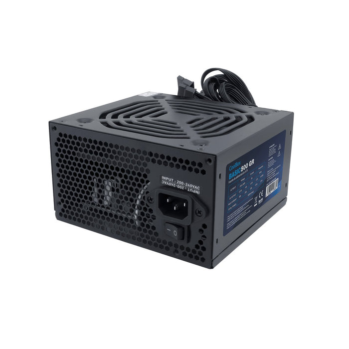 EAN 8436556148330 - CoolBox Basic 500GR ATX unidad de fuente de alimentación 500 W 20+4 pin ATX Negro imagen 1