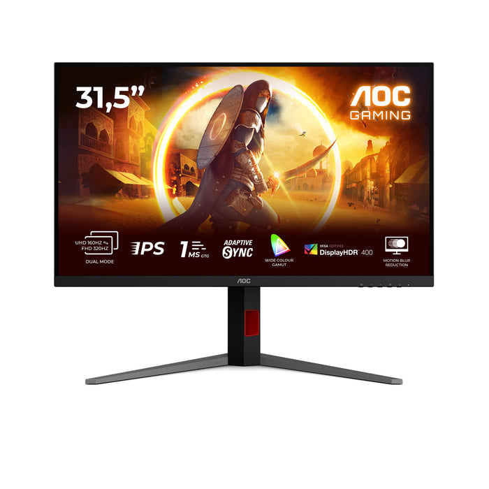EAN 4038986113113 - AOC G4 U32G4U pantalla para PC 80 cm (31.5") 3840 x 2160 Pixeles 4K Ultra HD Negro, Rojo imagen 1