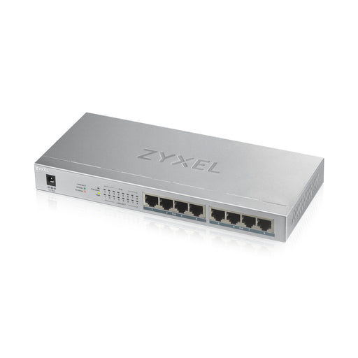 EAN 4718937604135 - Zyxel GS1008HP No administrado Gigabit Ethernet (10/100/1000) Energía sobre Ethernet (PoE) Gris imagen 1