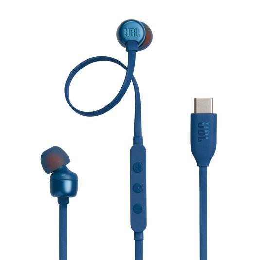 EAN 1200130011160 - JBL Tune 310C USB Auriculares Alámbrico Dentro de oído Llamadas/Música USB Tipo C Azul imagen 1