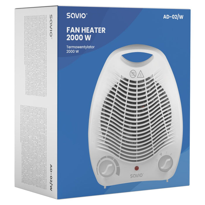 EAN 5905106070115 - Savio AD-02 W ventilador Blanco imagen 4