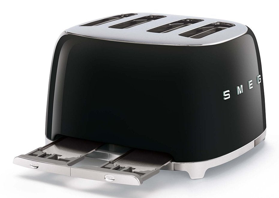 EAN 8017709263362 - Smeg TSF03BLEU tostadora 6 4 rebanada(s) 2000 W Negro imagen 6