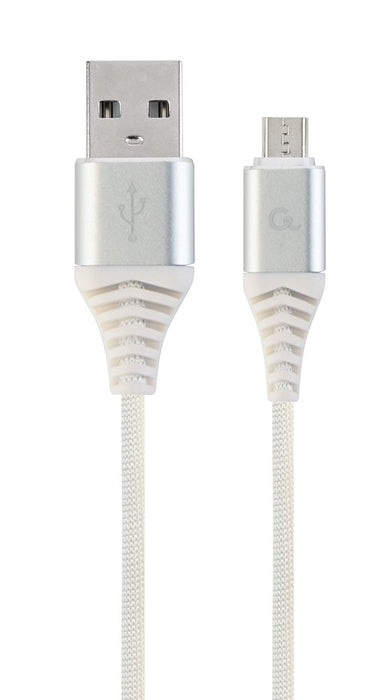 EAN 8716309108195 - Cablexpert CC-USB2B-AMMBM-2M-BW2 cable USB USB 2.0 USB A Micro-USB B Blanco imagen 2