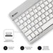 EAN 8436586740566 - SUBBLIM TECLADO SMART BLUETOOTH SILVER QWERTY Español Plata, Blanco imagen 5