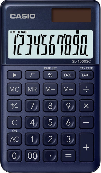 EAN 4549526612978 - Casio SL-1000SC-NY calculadora Bolsillo Calculadora básica Azul imagen 1