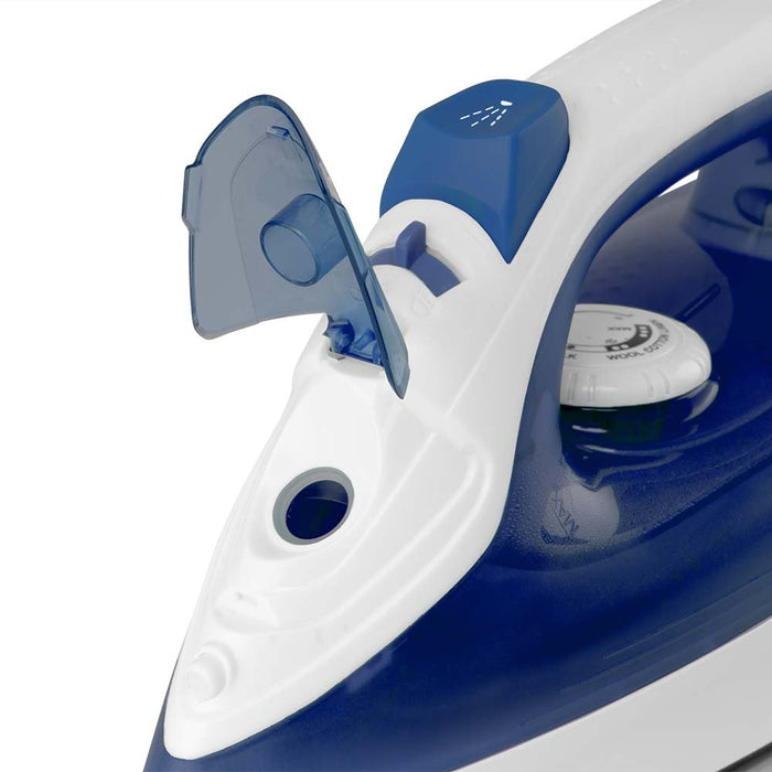 EAN 8435568406384 - Orbegozo SV 2250 plancha Plancha vapor-seco Suela de cerámica 2200 W Azul, Blanco imagen 3