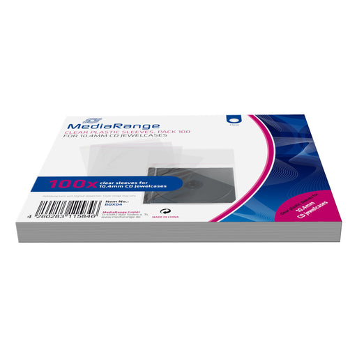 EAN 4260283115846 - MediaRange BOX04 funda para discos ópticos 1 discos Transparente imagen 1
