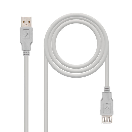 EAN 8433281001992 - Nanocable 10.01.0202 cable USB USB 2.0 1 m USB A imagen 1