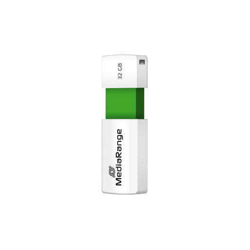 EAN 4260283118212 - MediaRange MR973 unidad flash USB 32 GB USB tipo A 2.0 Verde, Blanco imagen 1