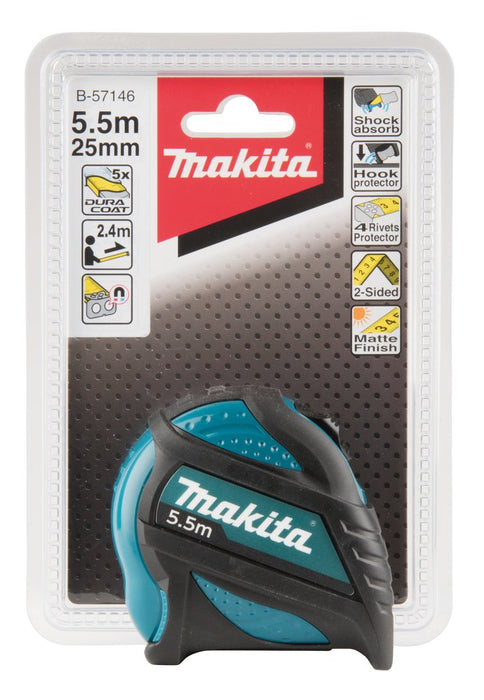 EAN 88381497619 - Makita B-57146 cinta métrica 5,5 m Negro, Azul imagen 6