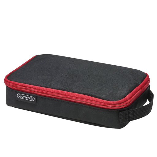 EAN 4008110259079 - Herlitz 2 Go Estuche suave Poliéster Negro, Rojo imagen 1