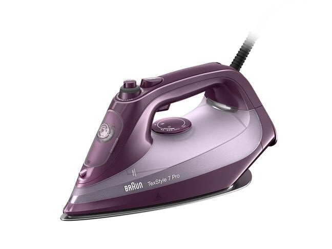 EAN 8021098000484 - Braun TexStyle 7 Pro SI 7181 VI plancha Plancha vapor-seco EloxalPlus soleplate 3100 W Violeta imagen 1