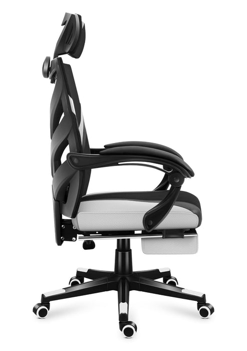 EAN 5903796011333 - Huzaro Combat 5.0 Silla para videojuegos de PC Asiento de malla Negro, Blanco imagen 4
