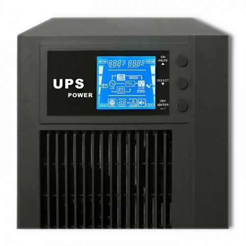 EAN 5901878530437 - Qoltec 53043 sistema de alimentación ininterrumpida (UPS) Doble conversión (en línea) 3 kVA 2400 W 2 sali imagen 11