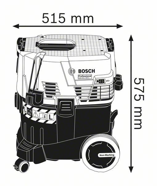 EAN 3165140705448 - Bosch GAS 35 L SFC+ Professional Negro, Azul 1200 W imagen 4