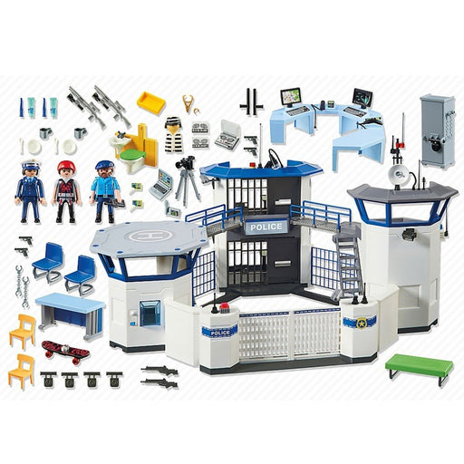 EAN 4008789069191 - Playmobil City Action Police Headquarters with Prison imagen 2