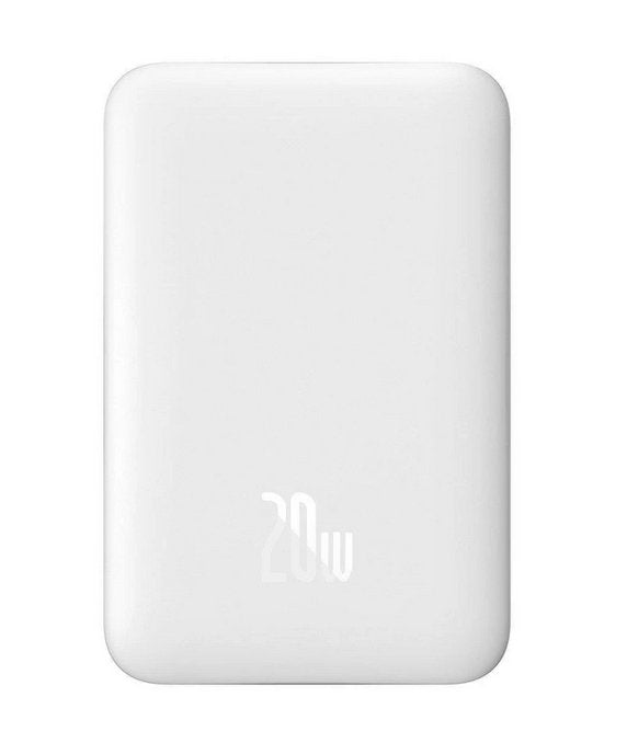 EAN 6932172620639 - Baseus Magnetic Mini 10000 mAh Cargador inalámbrico Blanco imagen 1