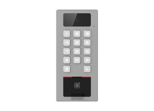 EAN 6931847103910 - Hikvision DS-K1T502DBFWX-C lector de control de acceso Lector básico de control de acceso Negro, Gris imagen 1