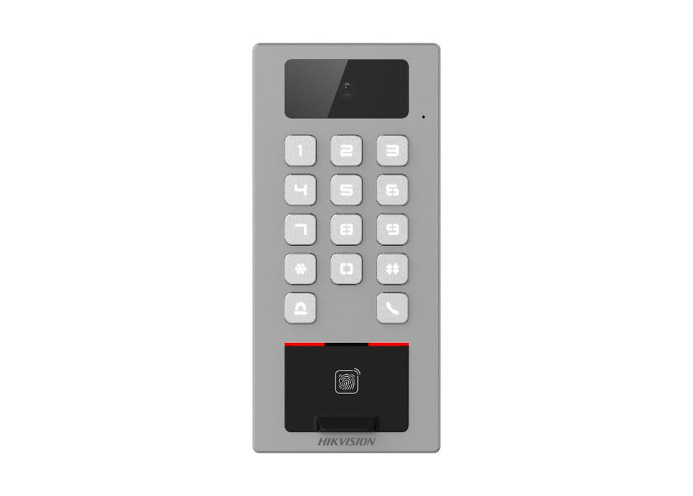 EAN 6931847103910 - Hikvision DS-K1T502DBFWX-C lector de control de acceso Lector básico de control de acceso Negro, Gris imagen 1