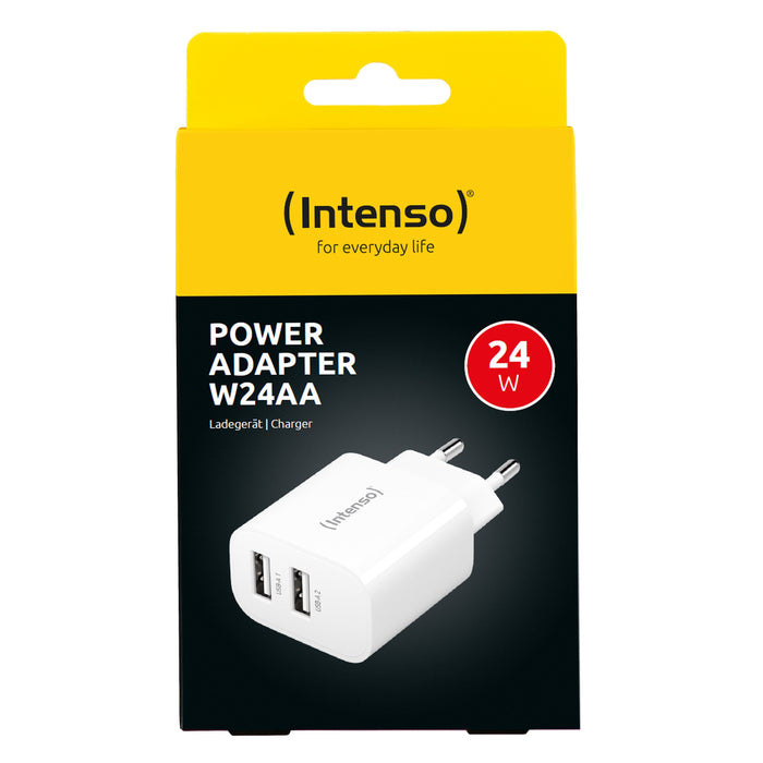EAN 4034303033256 - Intenso POWER ADAPTER 2XUSB-A/7802412 Universal Blanco Corriente alterna Interior imagen 2