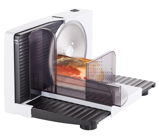 EAN 4011689788604 - Unold 78860 rebanadora Eléctrico 100 W Negro, Blanco Plástico, Acero inoxidable imagen 2