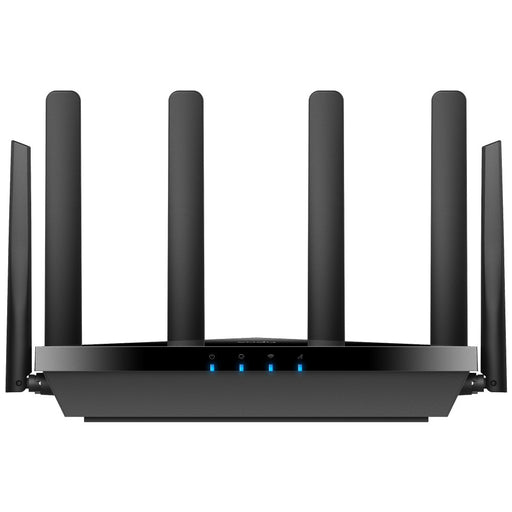 EAN 6971690792282 - Cudy P5 router inalámbrico Gigabit Ethernet Doble banda (2,4 GHz / 5 GHz) 5G Negro imagen 1