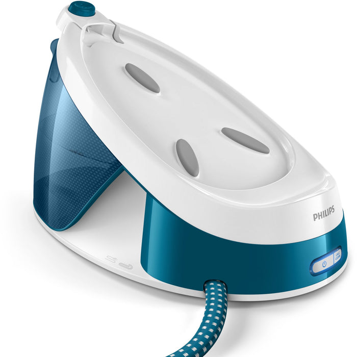 EAN 8710103963196 - Philips GC6840/20 estación plancha al vapor 2400 W 1,3 L Suela de SteamGlide Azul, Blanco imagen 4