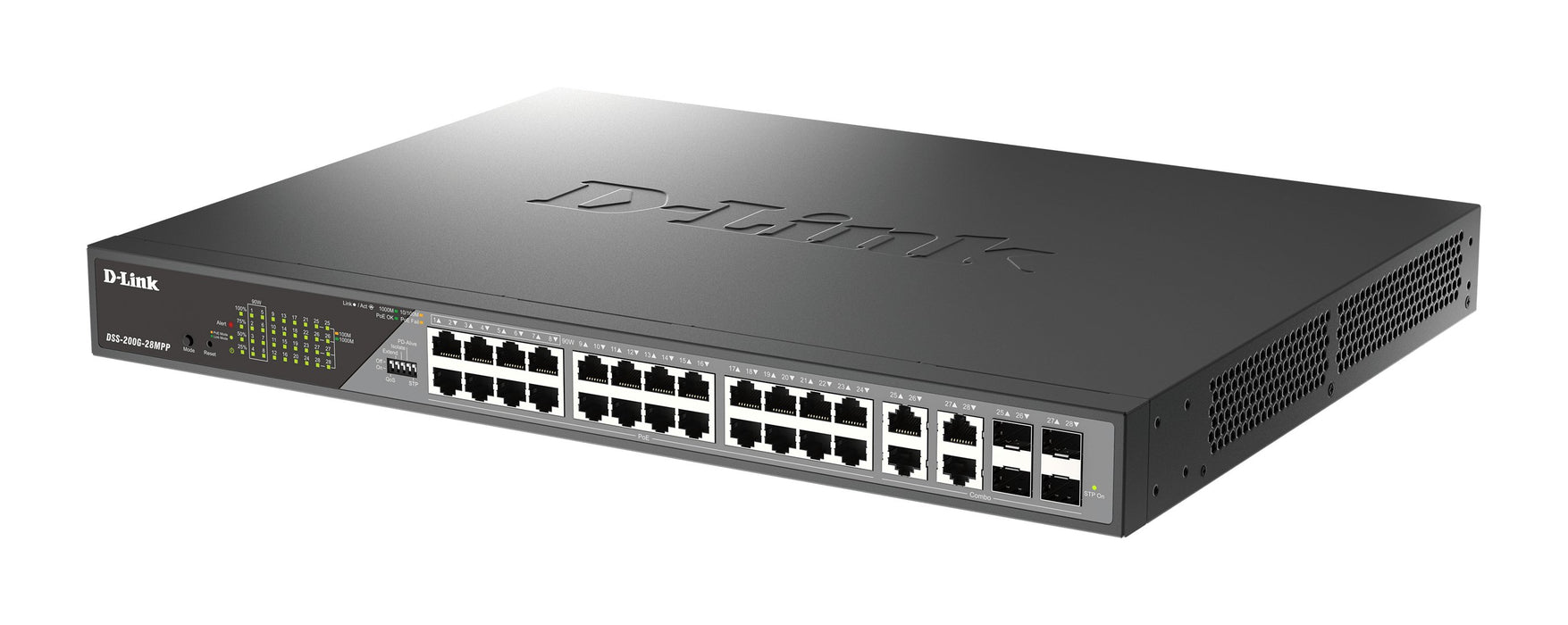 EAN 0790069471810 - D-Link DSS-200G-28MPP switch Gestionado L2 Gigabit Ethernet (10/100/1000) Energía sobre Ethernet (PoE) 1U imagen 2